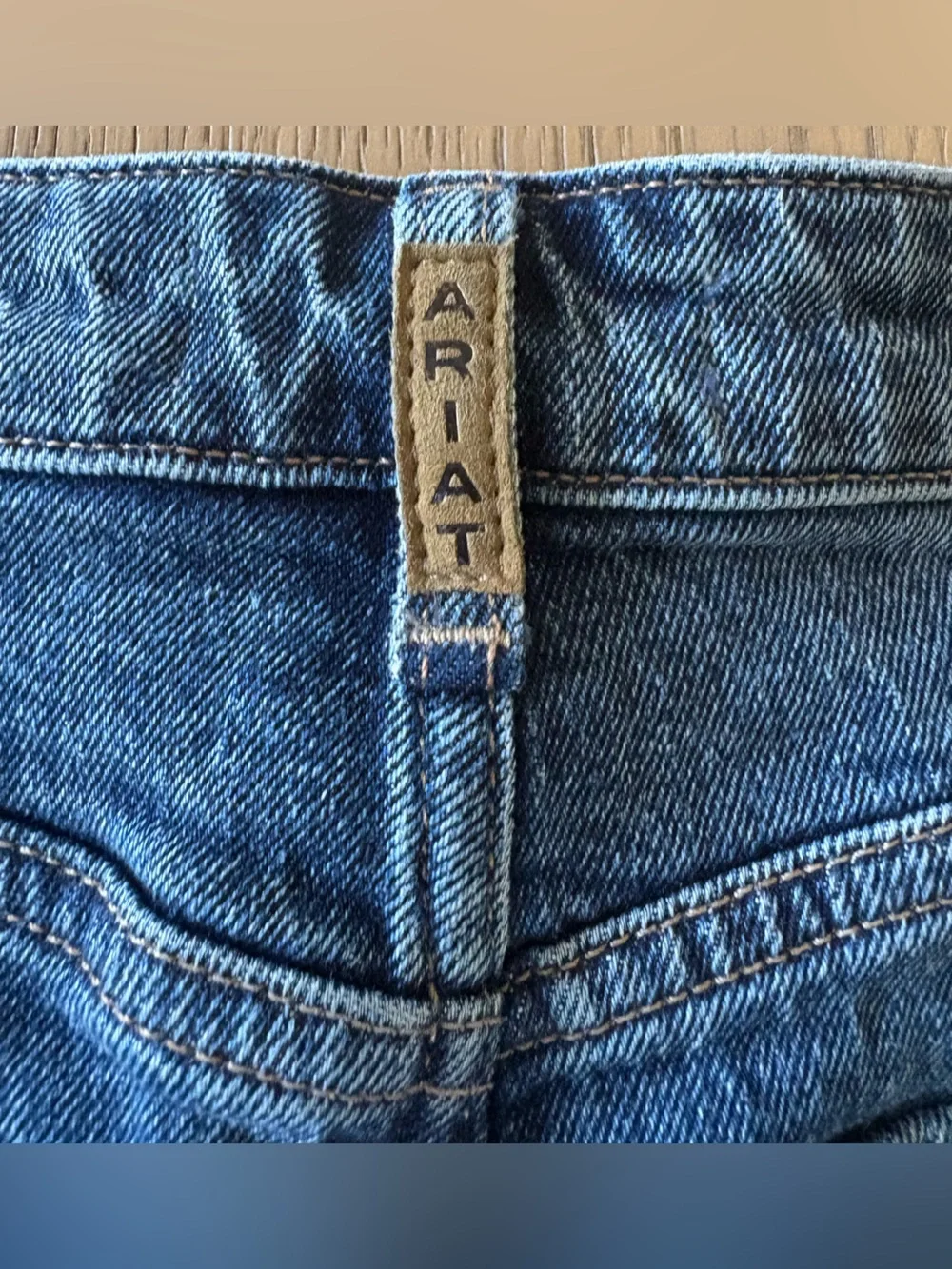 Ariat Jazmine Delia Denim Long Skirt Size 26 Western